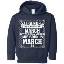 Legends Are Born On March 21 T Shirt March Birthday Gifts