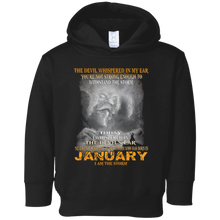 The Devil - born in January - the storm - T-shirt month gif