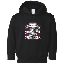 Some Women Born Awesome But Smartest Born In February Tee