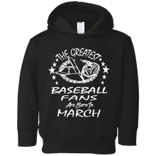 March Greatest Baseball Fans T-shirt Bat Ball Glove