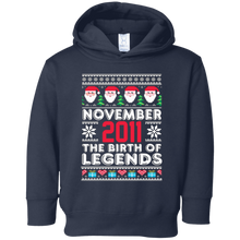November 2011 The Birth Of Legends Christmas T Shirt