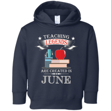 Teaching Legends are Created in June T-Shirt
