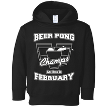 Beer Pong Champs Are Born In February T-Shirt
