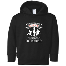 Basketball Legends are Created in October T-Shirt