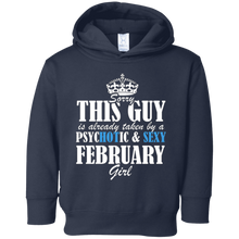 February Girl T-Shirt Sorry This Guy Is Already Taken By A