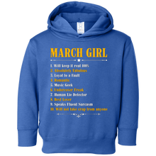 March Girl Will Keep It Real 100% T Shirt