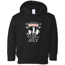 Basketball Legends are Created in July T-Shirt