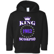 King Scorpio T-shirt Born In 1982 Birthday Gifts For Men