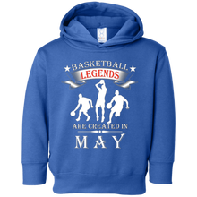Basketball Legends are Created in May T-Shirt