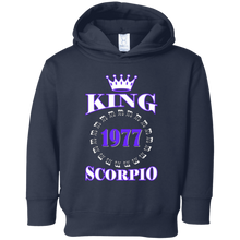 King Scorpio T-Shirt Born In 1977 Birthday Gifts Shirts