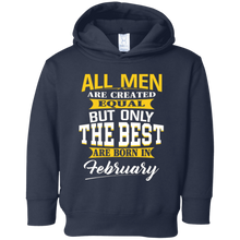 Mens The best man who was born in February T-shirt