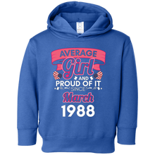 30th 1988 Funny Birthday Gift for women T-Shirt March