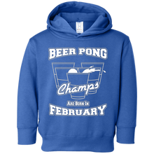 Beer Pong Champs Are Born In February T-Shirt