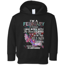 I'm February Woman T-Shirt, Colorful Coolest Birthday Gift