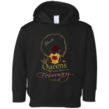 Black Queens Are Born In February - Birthday T-Shirt