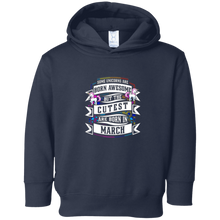 Some Unicorns Born Awesome But Cutest Born In March T-Shirt