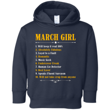March Girl Will Keep It Real 100% T Shirt