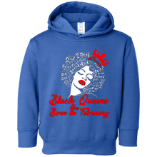 Black Queens Are Born in February Birthday Gift T-Shirt