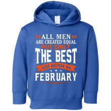 Mens The best man who was born in February T-shirt