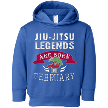 Classic Jiu-Jitsu Gift T-Shirt, Legends are Born in February