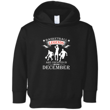 Basketball Legends are Created in December T-Shirt