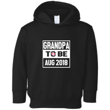 Mens Grandpa to be August 2018 T-Shirt Cool Papa Gift