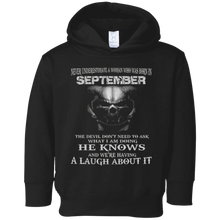 The Devil Don't Need To Ask- Born in September- Woman Tshirt