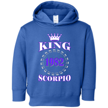 King Scorpio T-shirt Born In 1982 Birthday Gifts For Men