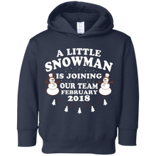 February 2018 A Little Snowman Is Joining Our Team T-shirt
