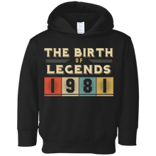 Retro The Birth Of Legend USA 1981 36th Birthday Gift 36 yrs