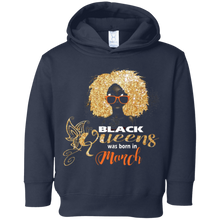 Black Queens Was Born In March - Birthday T-Shirt