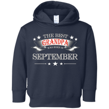 Mens The Best Grandpa was Born in September T-Shirt