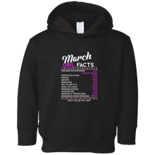 March Girl Facts T-shirt