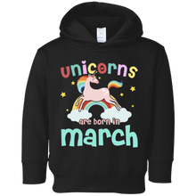 Unicorns Are Born In March T-shirt Lovely Unicorn