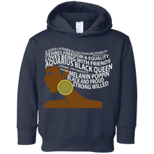 Aquarius Black Queen Zodiac Birthday T-Shirt for Black Women
