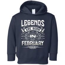 Legends are born in February T-shirt