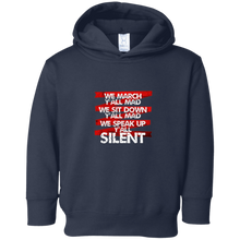 March, Sit Down, Speak up and Be Silent Quote Patriotic Tee