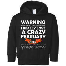 Christmas Girls Shirt February Girl T-Shirt February Born