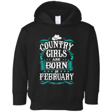 Country Girls Are Born In February T-shirt Country Souls
