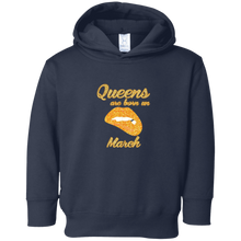 Queens Are Born In Lip March T-shirt