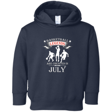 Basketball Legends are Created in July T-Shirt