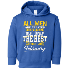 Mens The best man who was born in February T-shirt