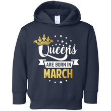 QUEENS ARE BORN IN MARCH T-SHIRT BIRTHDAY FUNNY PLUS SIZE