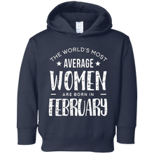 The Worlds Most Average Women are born in February T-Shirt
