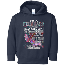 I'm February Woman T-Shirt, Colorful Coolest Birthday Gift