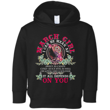 March Girl Can Be Mean Sweet As Candy T-shirt