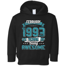 February 1993 Birthday 25 Years Of Being Awesome T-Shirt
