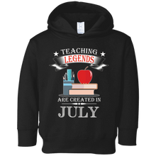 Teaching Legends are Created in July T-Shirt