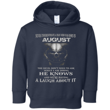 The Devil Don't Need To Ask - Born in August - Man T-shirt