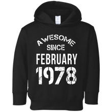 Awesome Since February 1978 best 40th birthday gift t-shirt